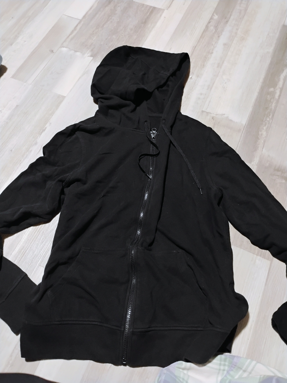 Victoria's Secret Black Full-Zip Hoodie